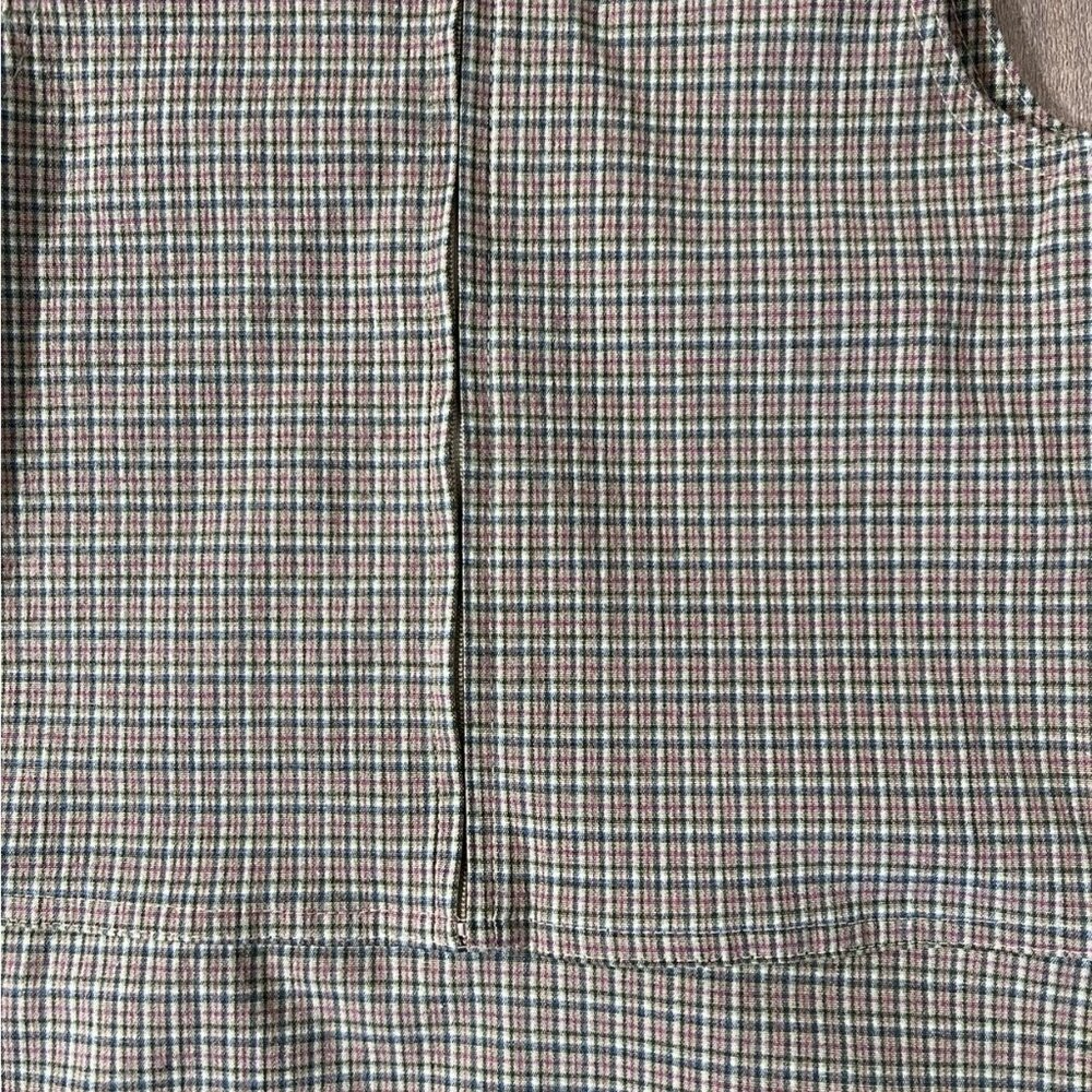 Vintage OshKosh Plaid Jumper Dress - Picture 5 of 10